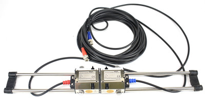 Fuji Electric FLD410B1-A Ultrasonic Flow Meter Sensors W/ Cables - BRAND NEW!!!