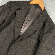 J.Crew Ludlow Blazer Men's 42R Brown Moon Wool Tweed Sport Coat Jacket Lined