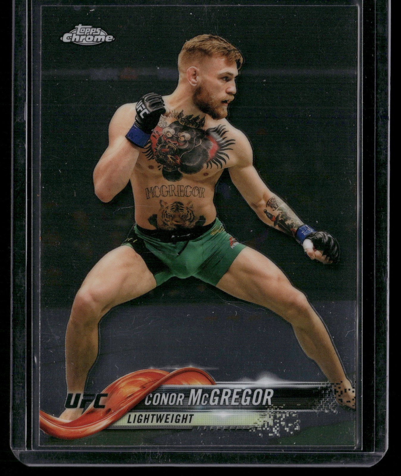 2018 Topps Chrome UFC #100 Conor McGregor