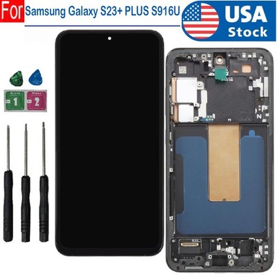 OLED LCD Touch Screen Digitizer For Samsung Galaxy S23+ PLUS S916U S916W S916A
