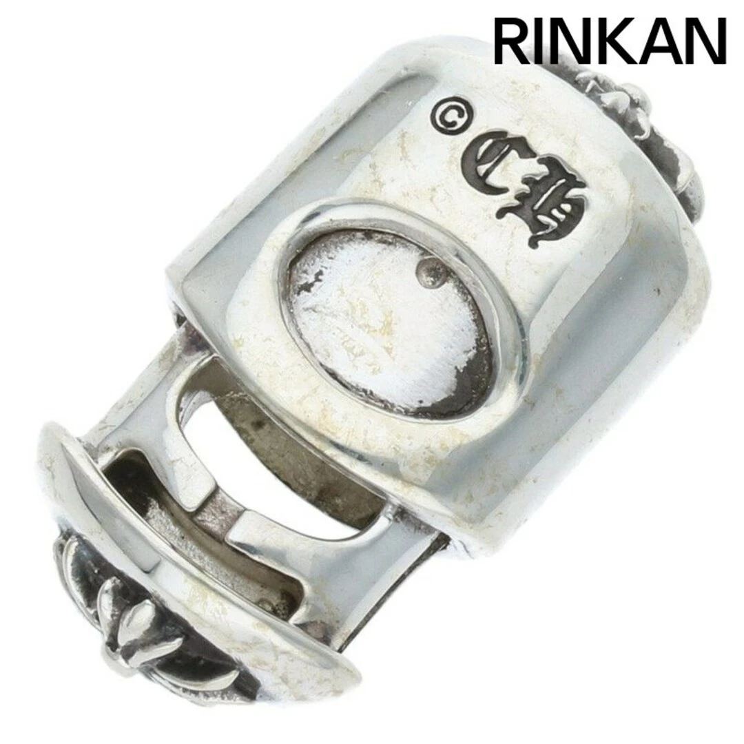 CHROME HEARTS Collana Top Uomo Cromo Cuori LACESTPPRV1 Tappo Corsa Argento Usato0e31db