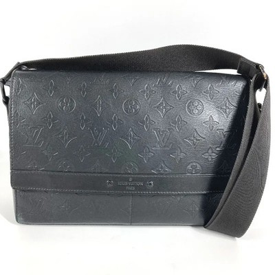 Louis Vuitton Shoulder Bag Sprinter Messenger M44729 Monogram Shadow Leather