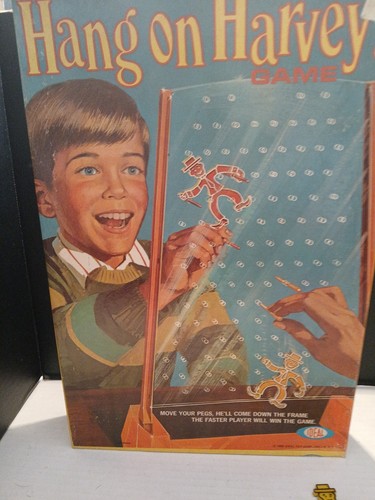 Ideal Toys Vintage Hang On Harvey 1969 Board Game with Box Complete Set ...