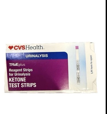 TRUEplus Reagent Strips for UrinalysisKETONE TEST STRIPS 100 PCs In Box