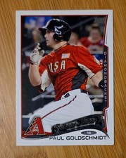 2014 Topps #15 Paul Goldschmidt SP Future Stars Read Discription 