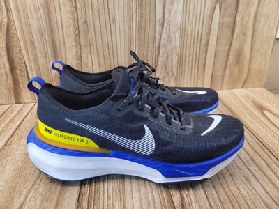 Nike ZoomX Invincible Run Flyknit 3 BLK Racer Blue Shoe (DR2615-003) Men's Sz 12