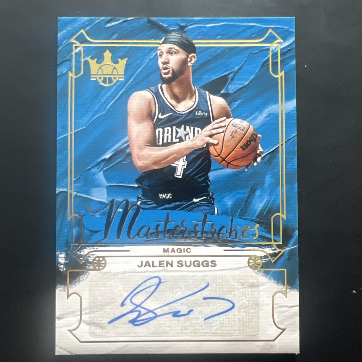 2024-25 Panini Court Kings JALEN SUGGS Masterstrokes Auto /99