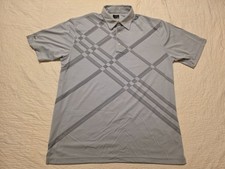 Greg Norman Play Dry Polo Shirt Mens XL Short Sleeve Golf Gray