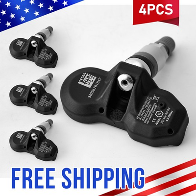 #ad #ad Set of 4 TPMS Tire Pressure Sensor For BMW 328i 335i 528i 750i X5 36236798726 $29.64