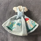 Barbie Friday Night Date #957 White Petticoat Dress Corduroy Jumper 1962