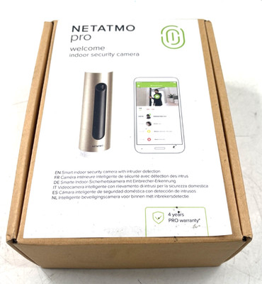 NETATMO pro welcome indoor Security Camera Sicherheitskamera Neu