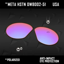 HD Trail Polarized Replacement Lenses for Oakley Meta HSTN OW8002-51mm