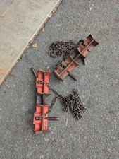 RIDGID 461 STRAIGHT CHAIN VISE WELDING CLAMP 1/2"-8" PIPE