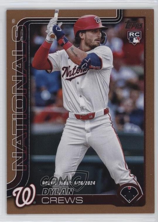 2025 Topps Update Rookie Debut Gold 1878/2025 Dylan Crews #US223 13t3