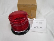 Strobe Beacon Warning Light Nova Red Strobe Sb4050a Tested Works Great In Box