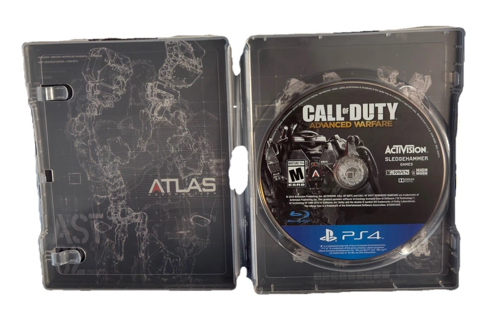 Call of Duty: Advanced Warfare PS4 Atlas Edición Limitada - Sin Códigos de Cupón Foto 4 de 4