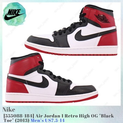 NIKE AIR JORDAN1 RETRO HIGH OG 2013年製 Size 10 - Air Jordan 1 Retro OG 2013 High Black Toe for sale