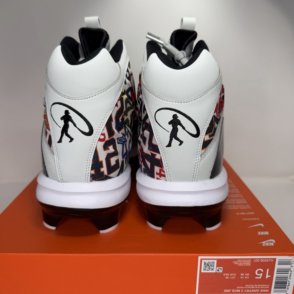 NIKE スパイク GRIFFEY 2 MCS JRD Nike Griffey 2 MCS Jackie Robinson Day Baseball Cleat Size 15