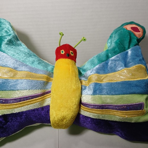 Eric Carle Very Hungry Caterpillar Reversible Butterfly Plush Stuffed Toy - 第 10/10 張圖片