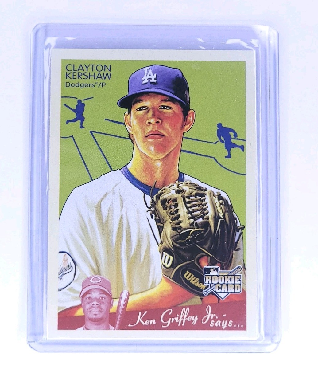 2008 Upper Deck UD Goudey #75 Los Angeles Dodgers Clayton Kershaw RC Rookie