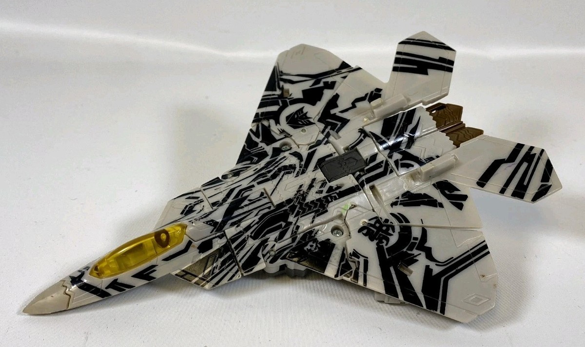 Transformers Deluxe Starscream Figure Dark Of The Moon F-22 Raptor