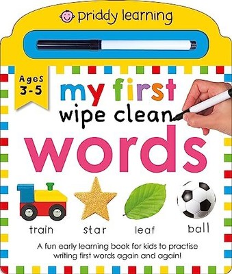 My First Wipe Clean: Words, Priddy, Roger