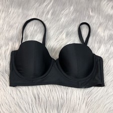 Old Navy Womens Black Underwire Bikini Top Sz Medium