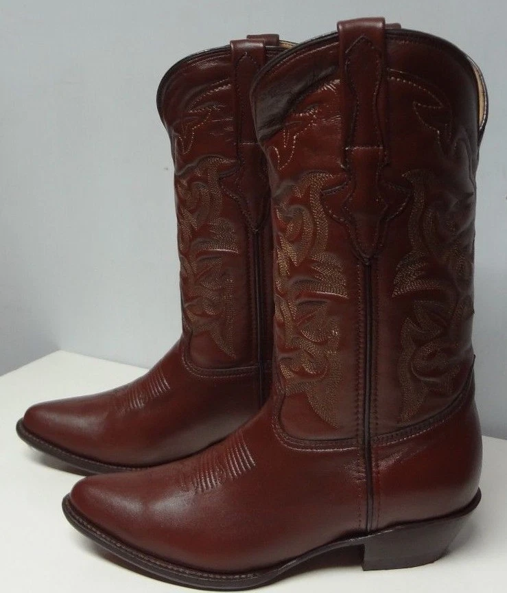 Men's Denver cowboy boots genuine leather western C203 - Image 3 of 4