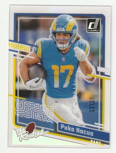 2023 Panini Clearly Donruss Puka Nacua #9