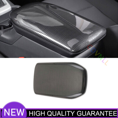Fit For Toyota RAV4 2019-22 Carbon Fiber Central Control Armrest Cox Frame Cover