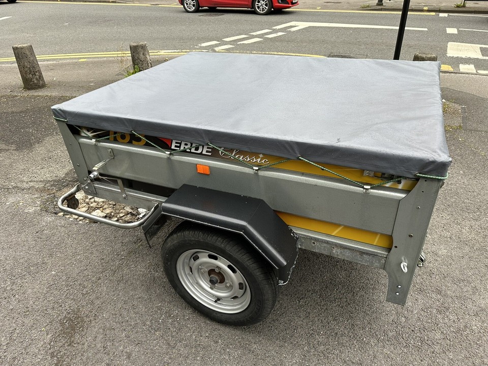 Erde 163 5’ X 4’ Camping trailer + Spare Wheel + Jockey Wheel + Cover