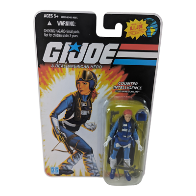 GI Joe Scarlett Pilot Glenda 25th Anniversary 3.75
