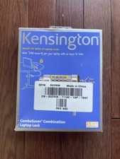 Kensington ComboSaver Notebook Laptop Computer Security Cable Lock, 6ft , New 
