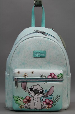 Loungefly Stitch Hibiscus Sketch Mini Backpack s-l400.jpg main image 2