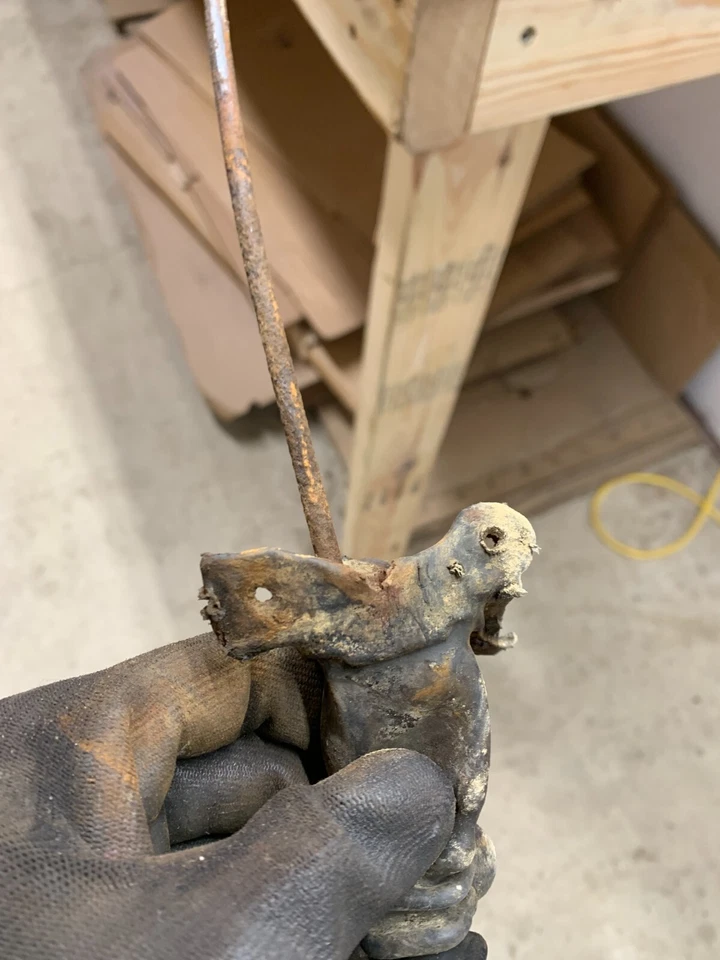 Chevrolet Corvair EMERGENCY E BRAKE ROD? TUBE CABLE HOUSING OEM 65-69 1965 1969 - Image 2 of 4