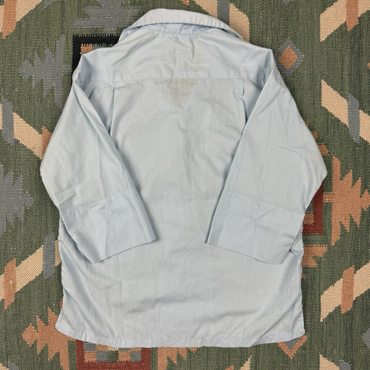 Vintage 60s Towncraft Penneys Loop Collar Button Up Shirt Women's