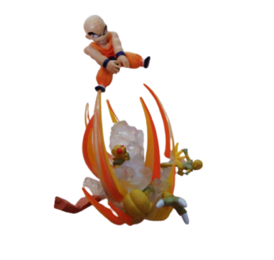 Figurine Dragon Ball Z Imagination - Vegeta Et Krilin - Bandai - Occasion