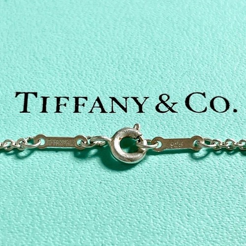 Tiffany & Co. Dog Bone Silver Necklace SV925 Used F/S - Picture 4 of 5
