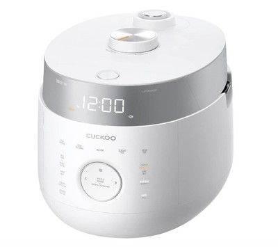 Cuckoo CRP-LHTR1009F Weiß 1,8 l Tasten Drehregler Berührung Edelstahl 1305 W