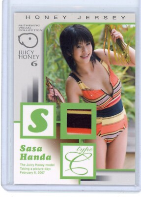 2007 JUICY HONEY 6 SASA HANDA HONEY JERSEY # 114/200