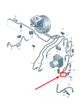 Flexible de frein Porsche Macan