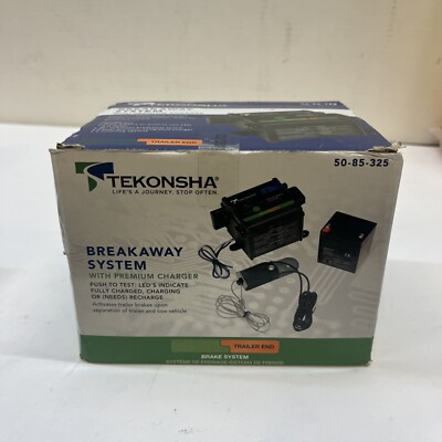 #ad Tekonsha 50 85 325 Shur Set III Breakaway System with LED Test Meter Battery $79.99