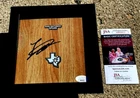 JULIAN CHAMPAGNIE Spurs SIGNED & FRAMED Floor JSA COA SAN ANTONIO