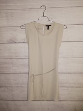Forever 21 Womens Small Beige Light Weight Dress EUC