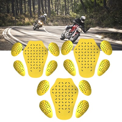 Motorcycle Body Padding 5Pcs Armor Pads Body Armor Protective Biker Gear ,EVA | eBay