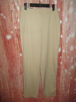 Bianca Trousers Stoffhose beige schlicht Grösse 38