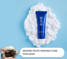 Facial Cream Wash SEKKISEI White Washing Form 130g Kose Made in Japan