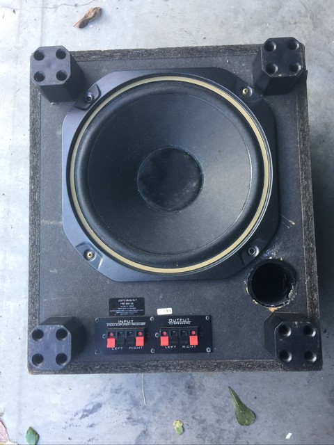 optimus 12 inch subwoofer