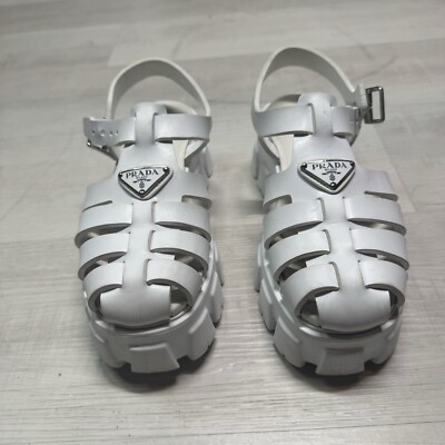 Prada rubber White Sandals 