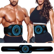 ABS Stimulator Ab Machine Abdominal Toning Belt Home Office Fitness Workout E...